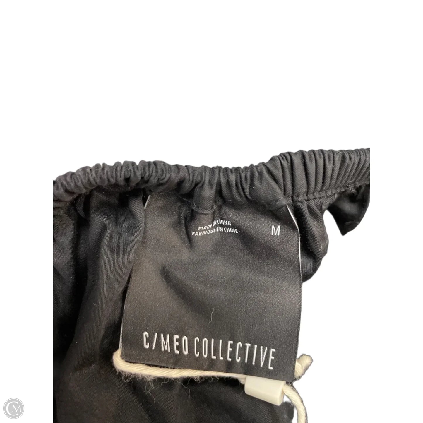 Top Long Sleeve By Clothes Mentor In Black, Size: M