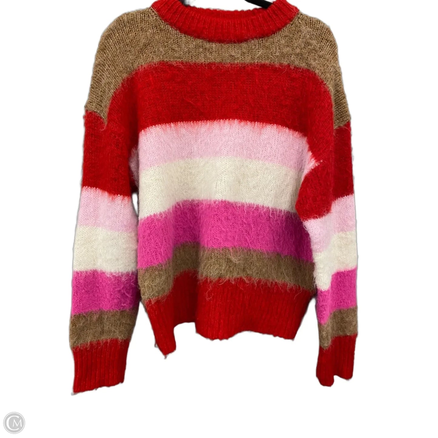 Sweater By A New Day In Pink & Red, Size: L