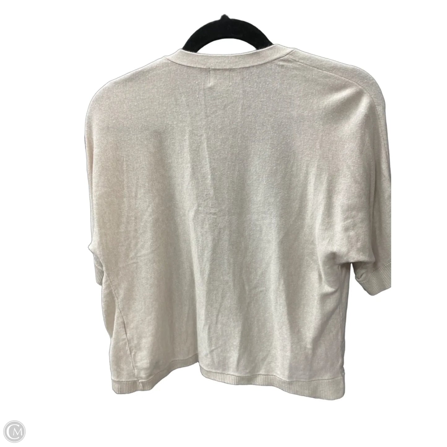 Sweater Cardigan By A New Day In Beige, Size: S