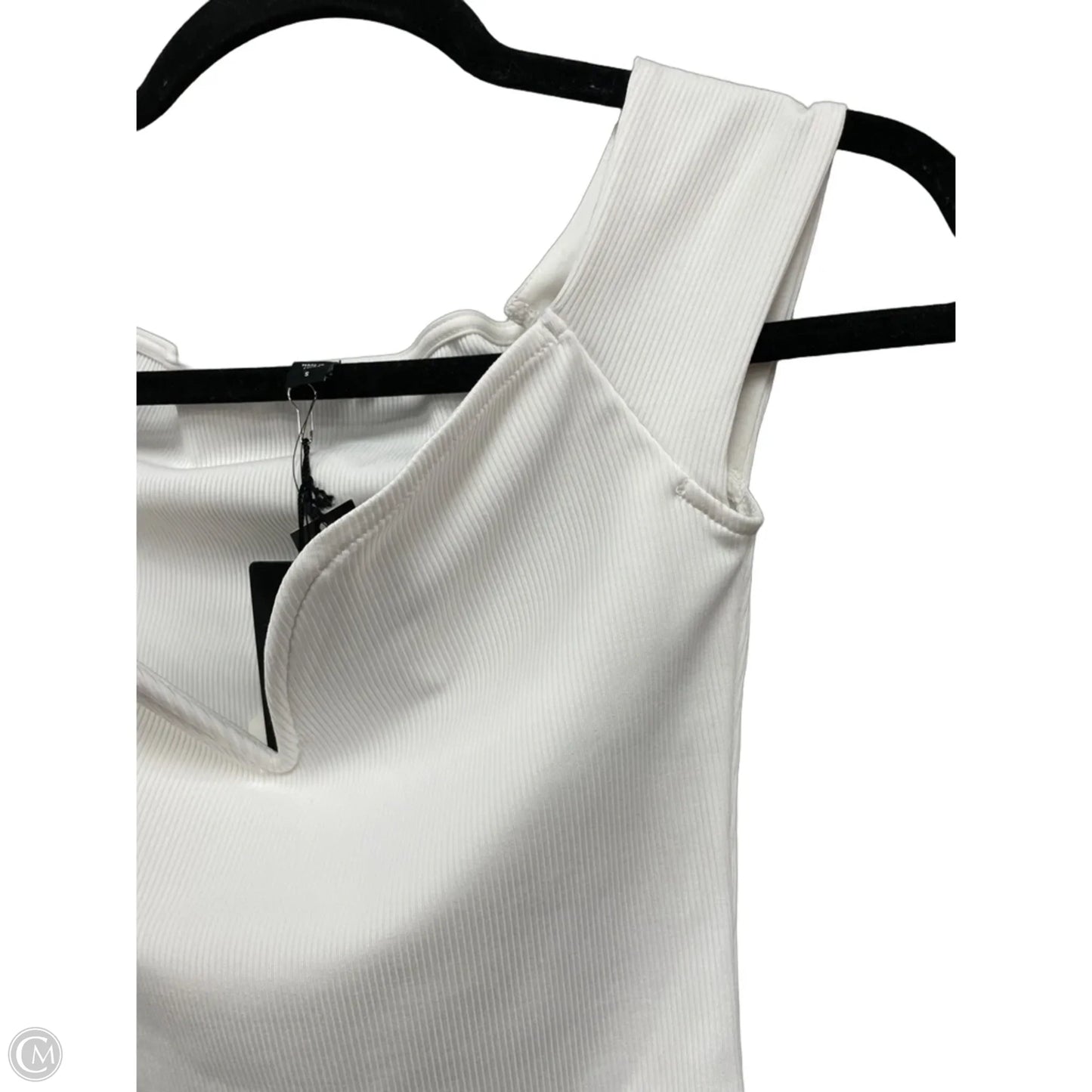Top Sleeveless By Express In White, Size: Xs