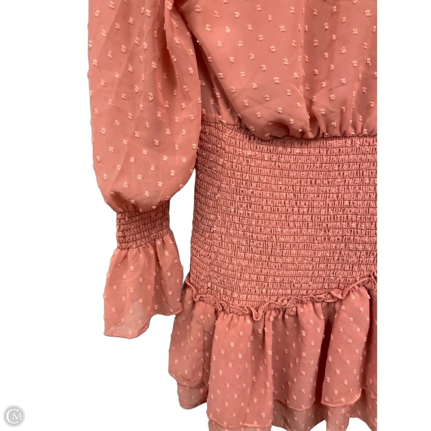 Dress Casual Short By Goodnight Macaroon In Pink, Size: S