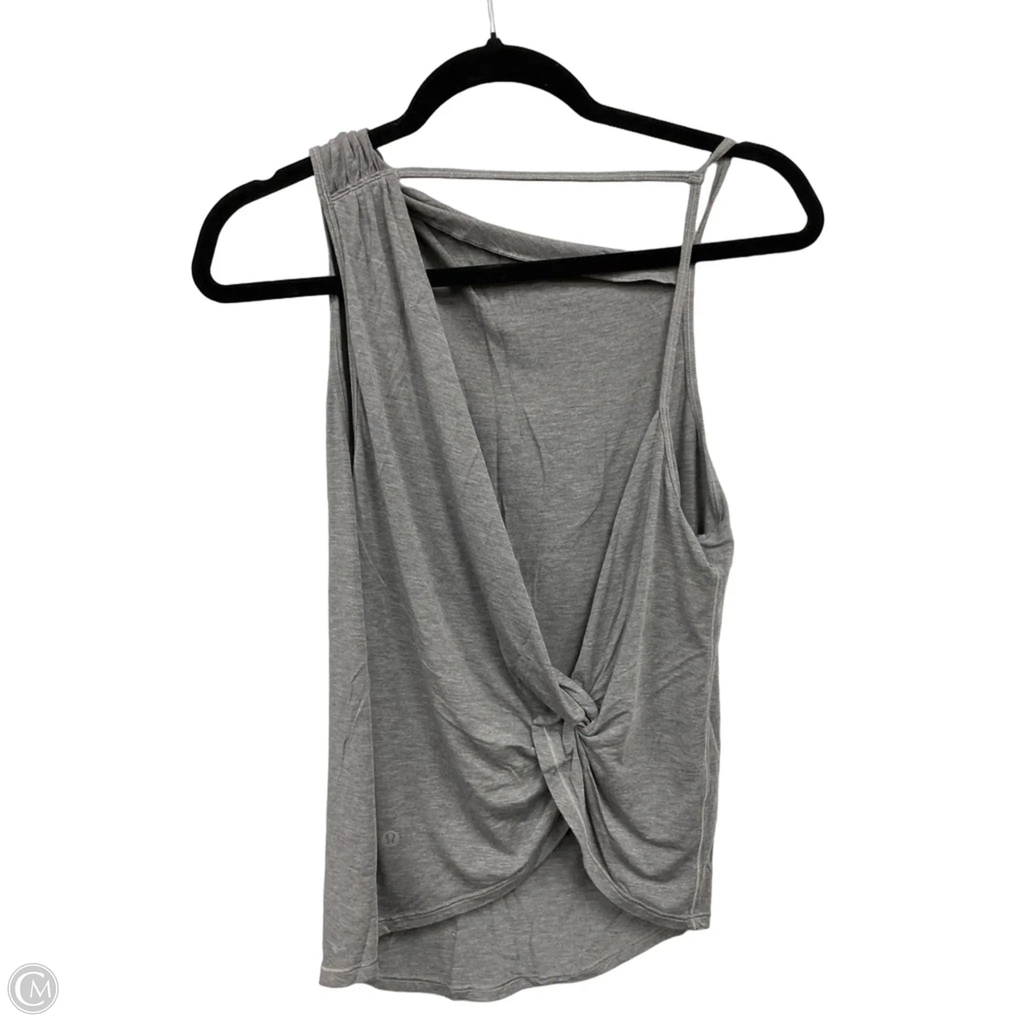 Athletic Tank Top By Lululemon In Grey, Size: M