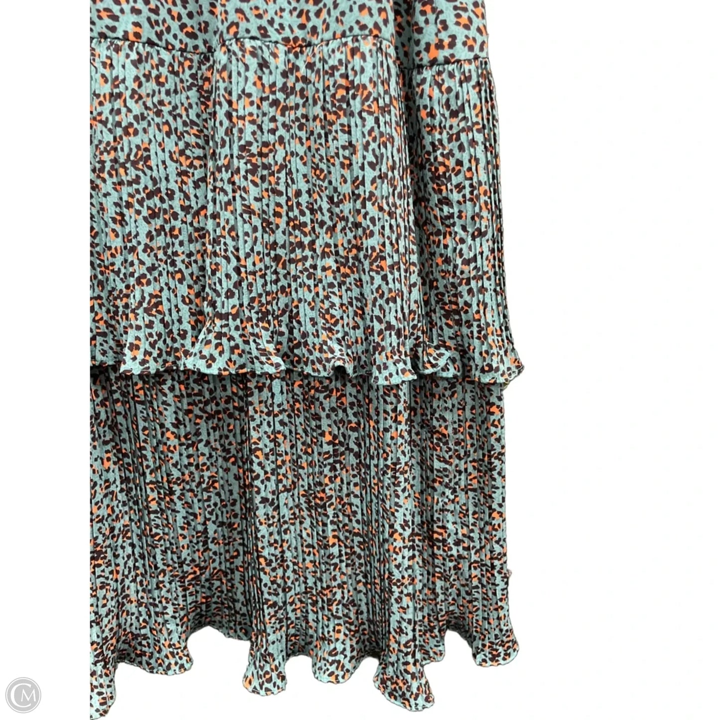 Skirt Midi By Vestique In Green, Size: S