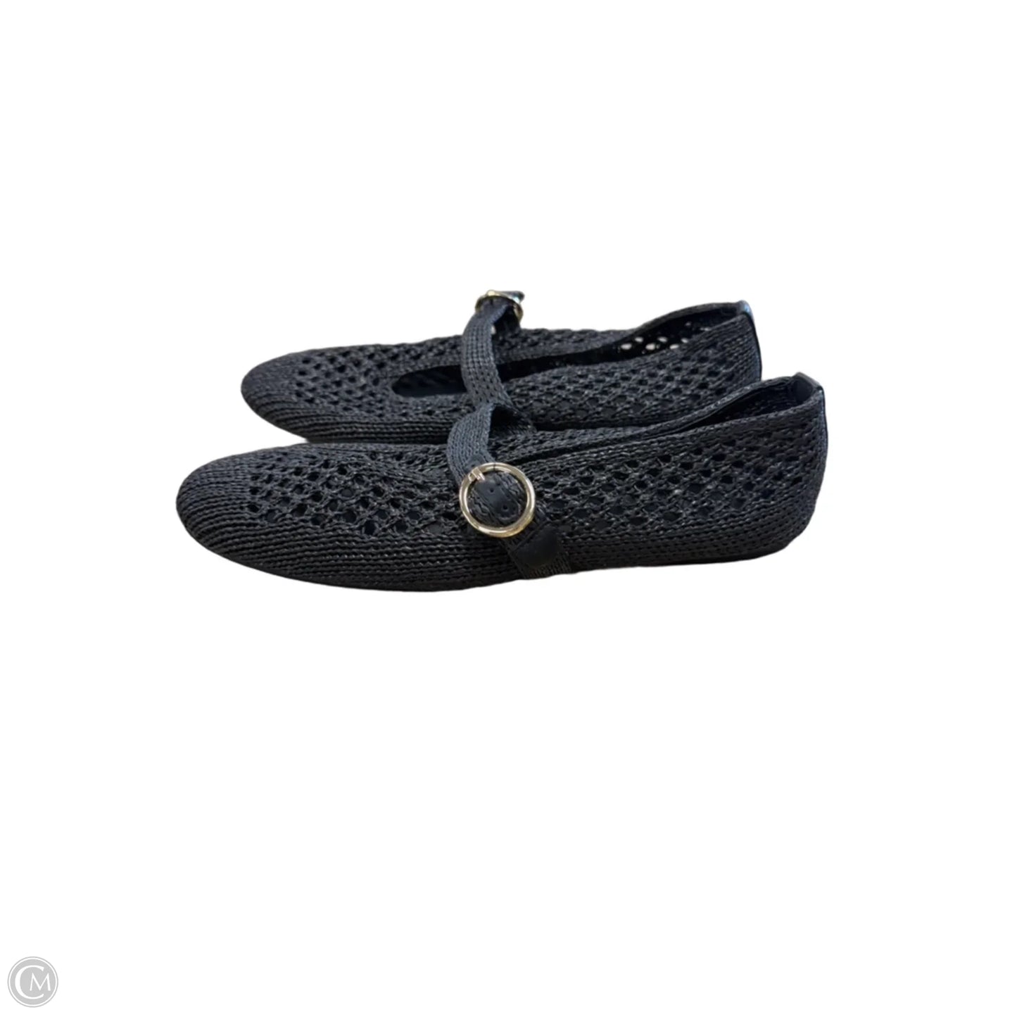 Shoes Flats By Universal Thread In Black, Size: 10