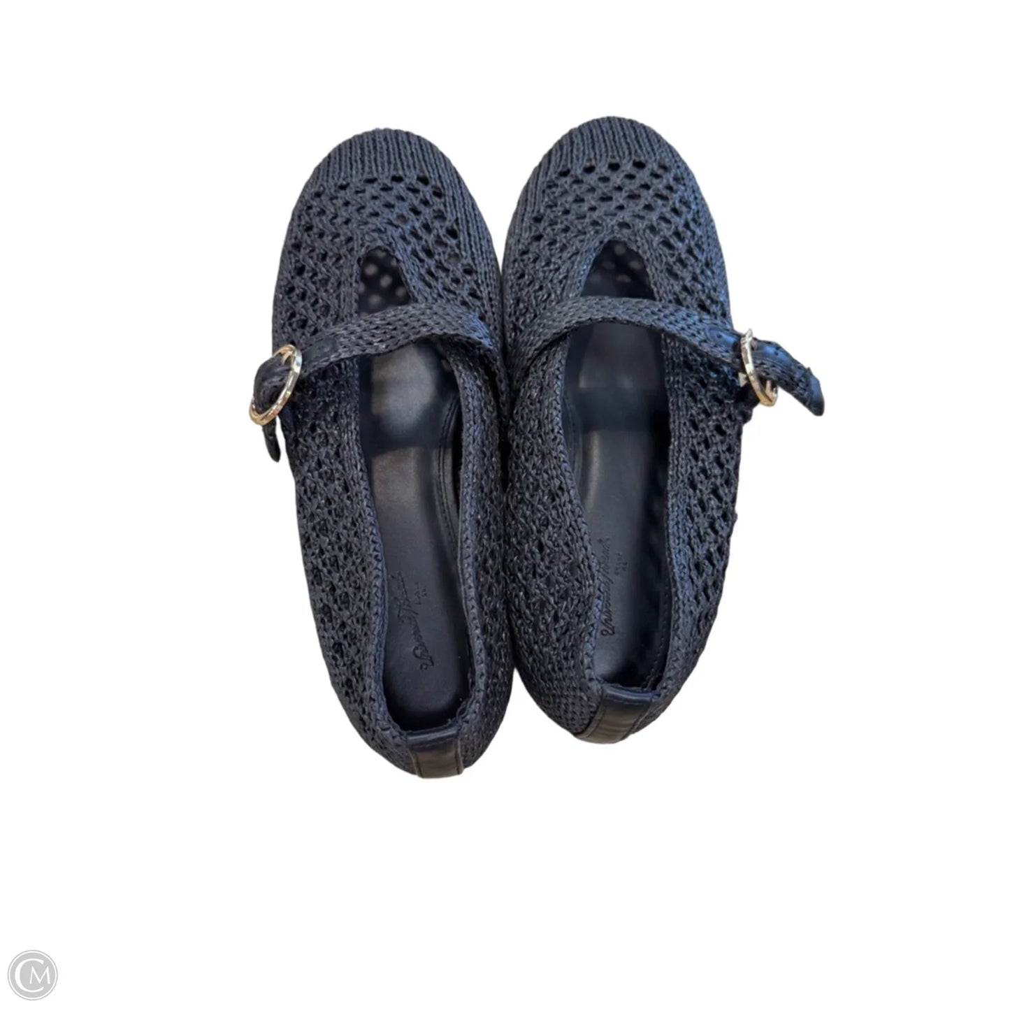 Shoes Flats By Universal Thread In Black, Size: 10