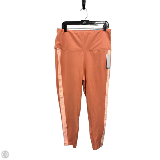 Athletic Leggings By Zelos In Peach, Size: 2x