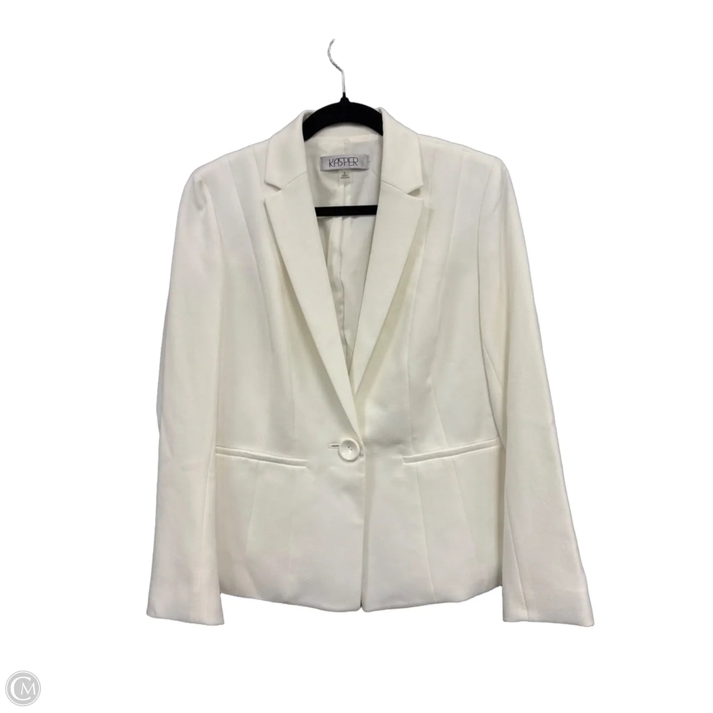 Blazer By Kasper In Ivory, Size: 6