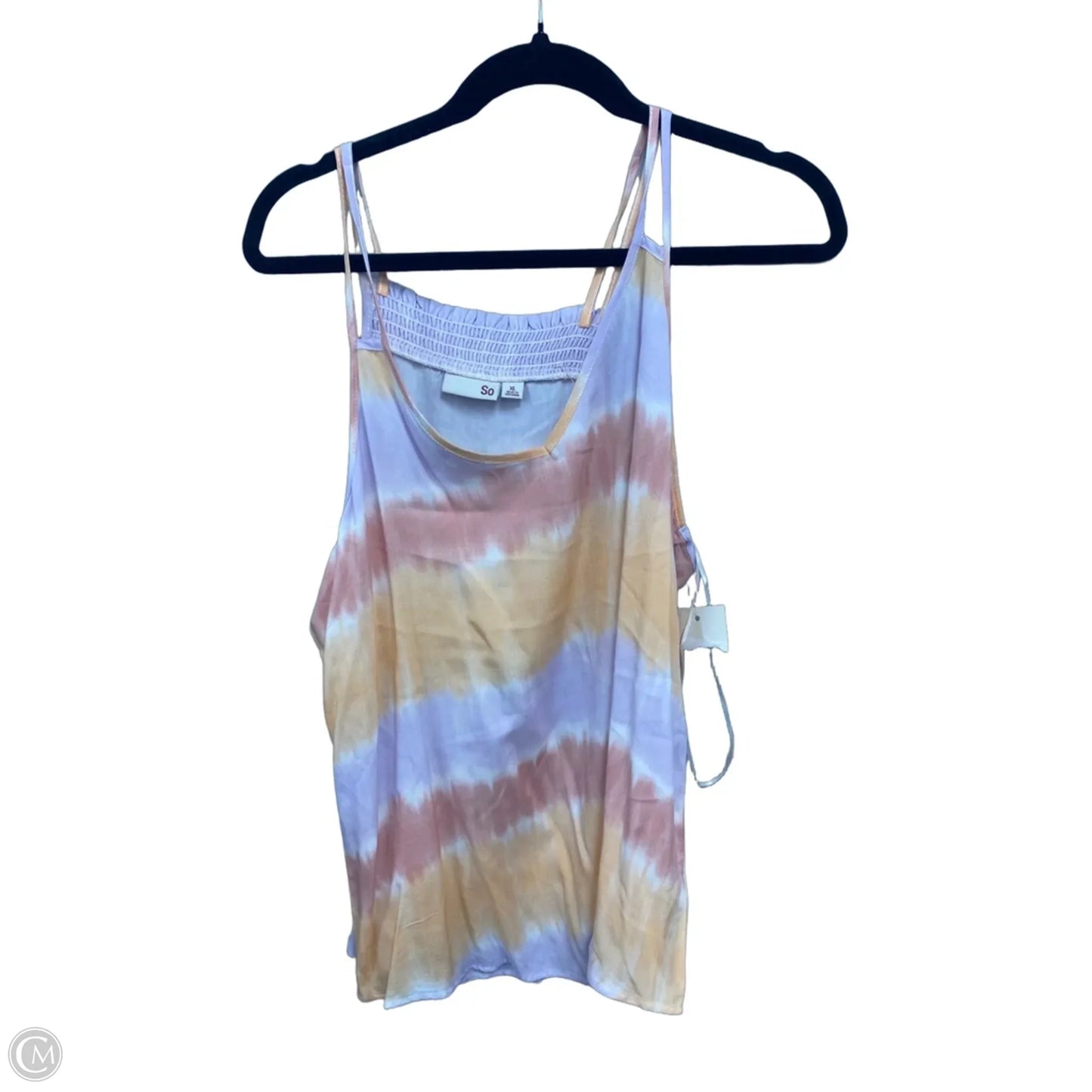 Top Cami By So In Orange & Pink, Size: Xl