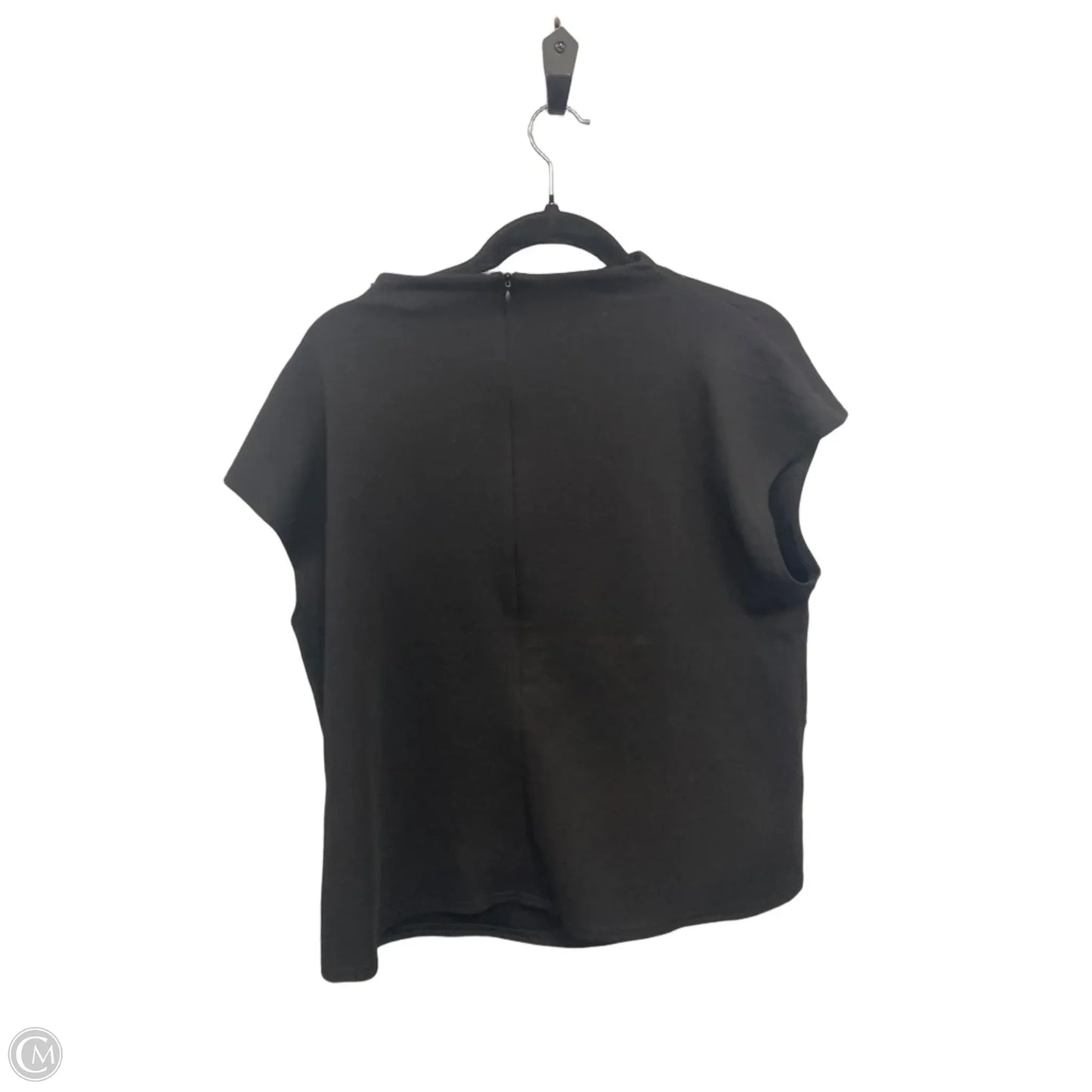 Top Short Sleeve By Modern Works In Black, Size: Xl