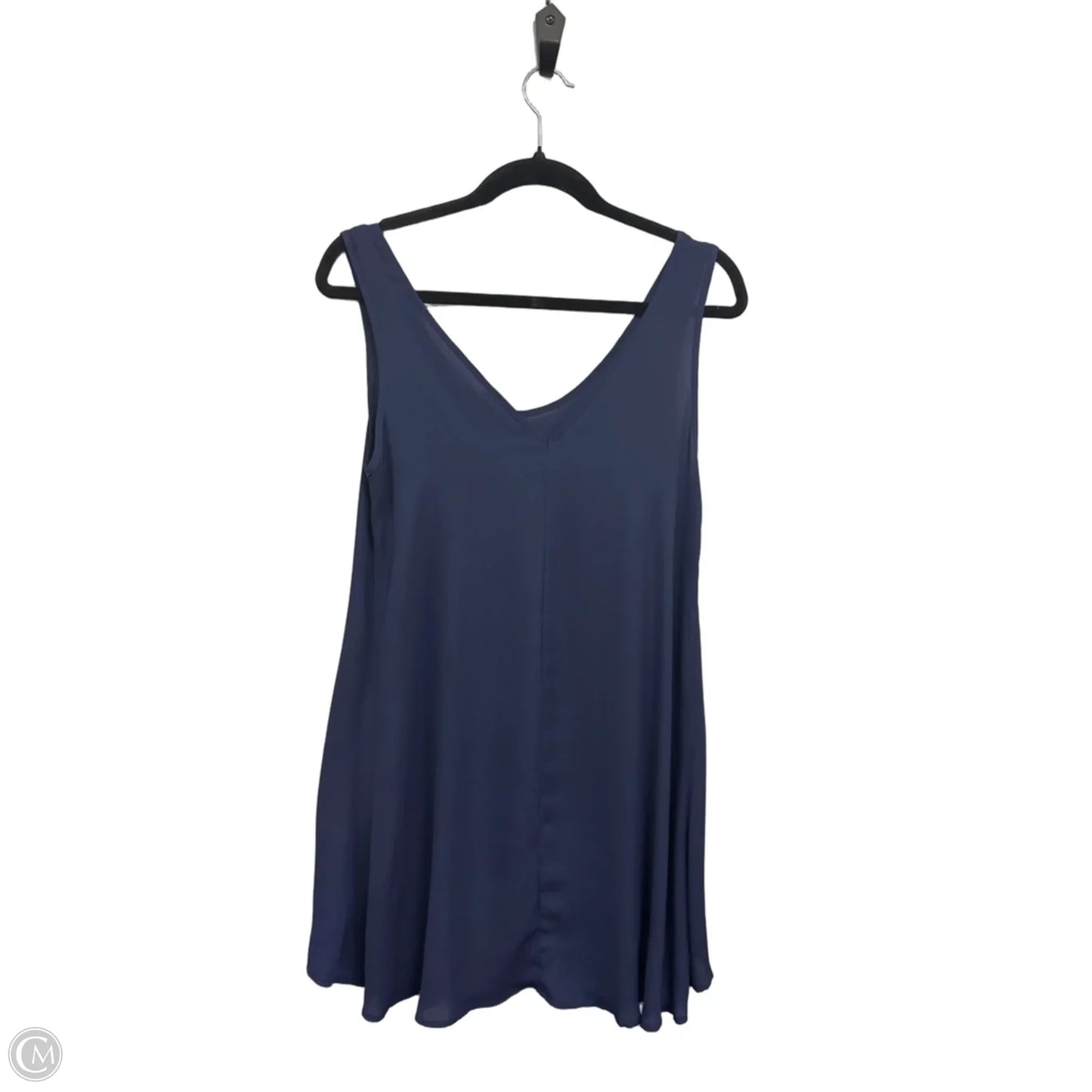 Top Sleeveless By Lush In Blue, Size: M