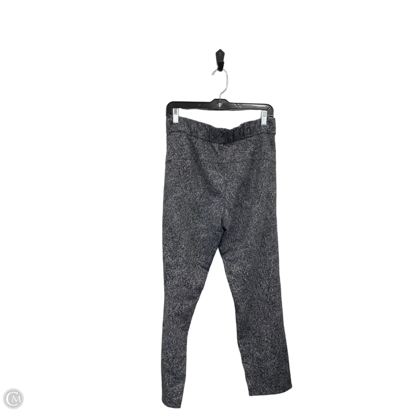 Athletic Pants By Lululemon In Grey & White, Size: 8