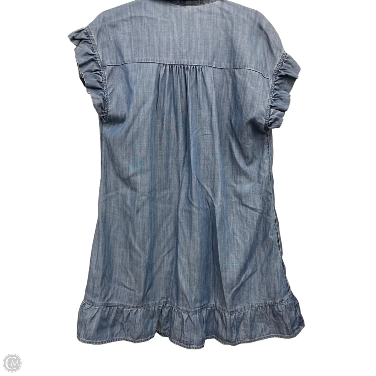 Dress Casual Short By Crown And Ivy In Blue Denim, Size: M