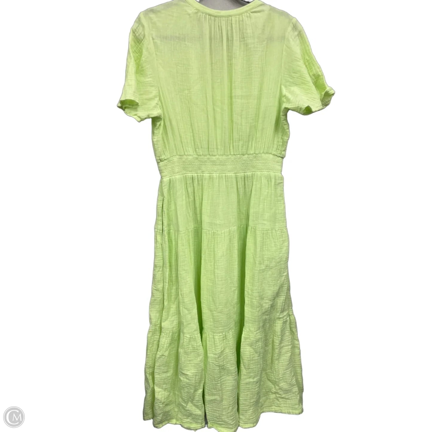 Dress Casual Maxi By Lands End In Green, Size: L