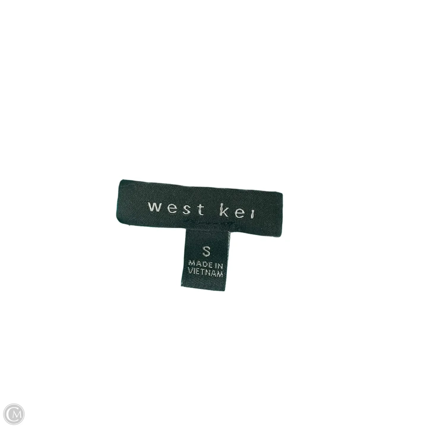 Top Short Sleeve By West Kei In Aqua, Size: S