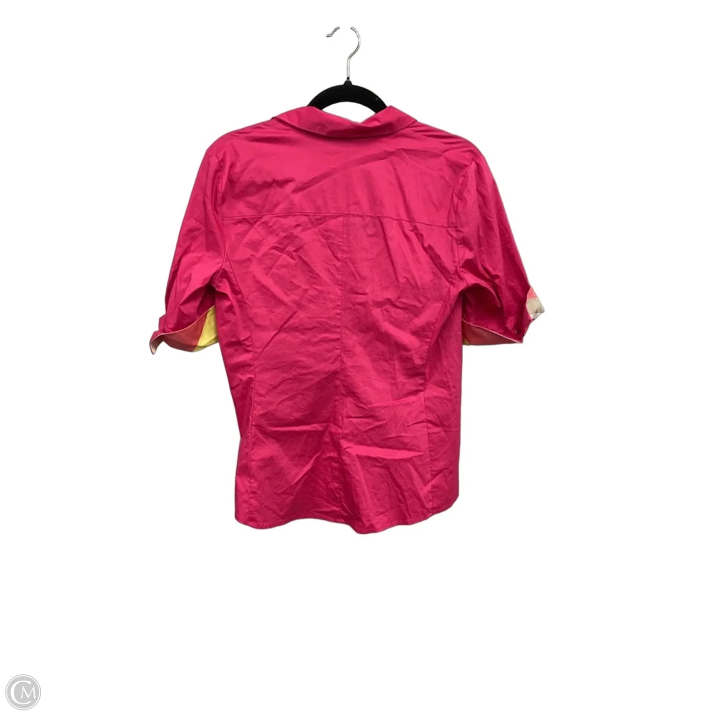 Top Short Sleeve By Clothes Mentor In Pink, Size: M