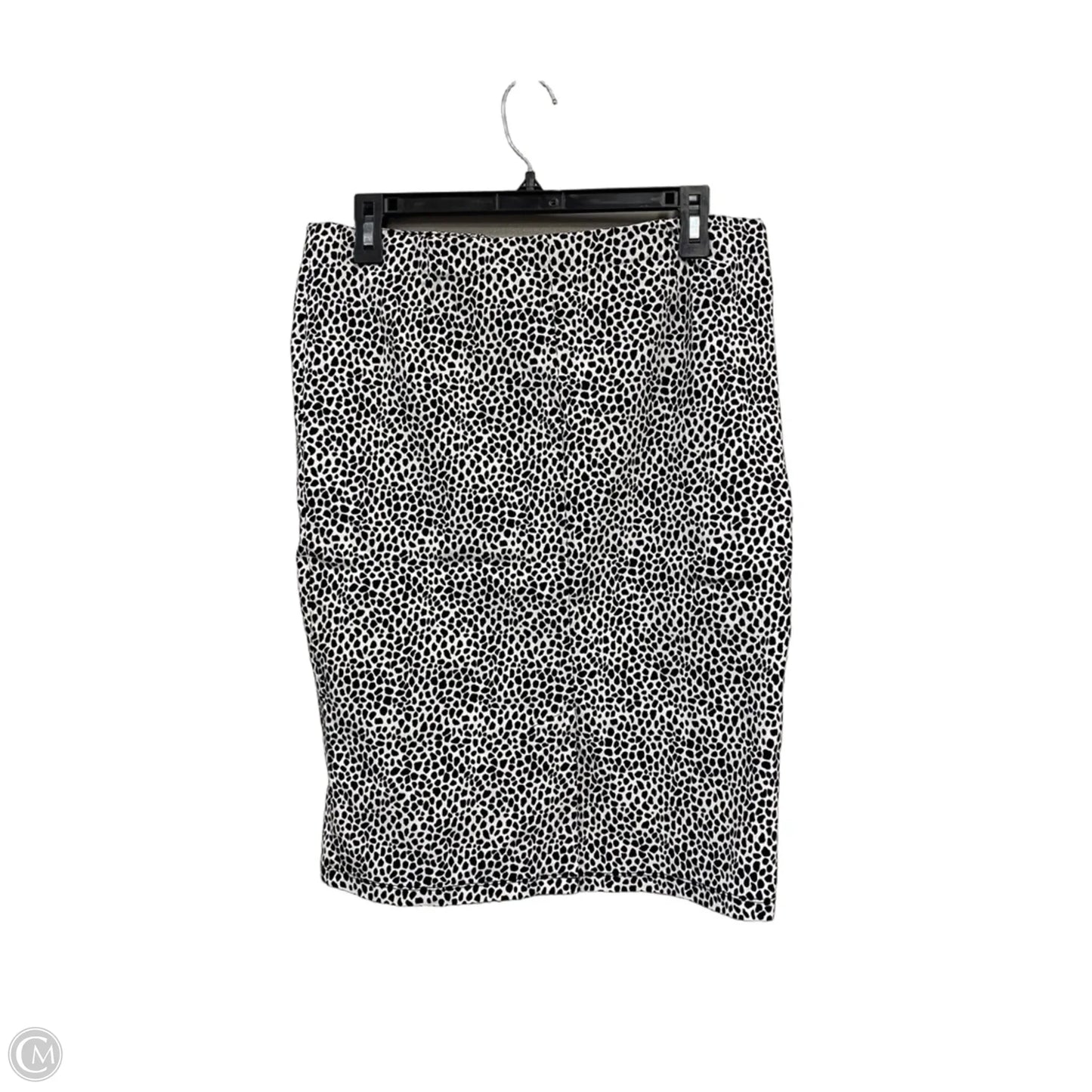 Skirt Midi By 89th And Madison In Black & White, Size: L