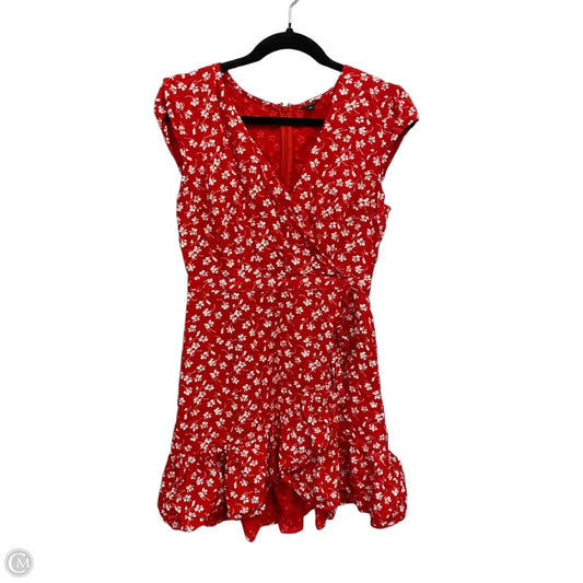 Dress Casual Short By J. Crew In Red, Size: 4