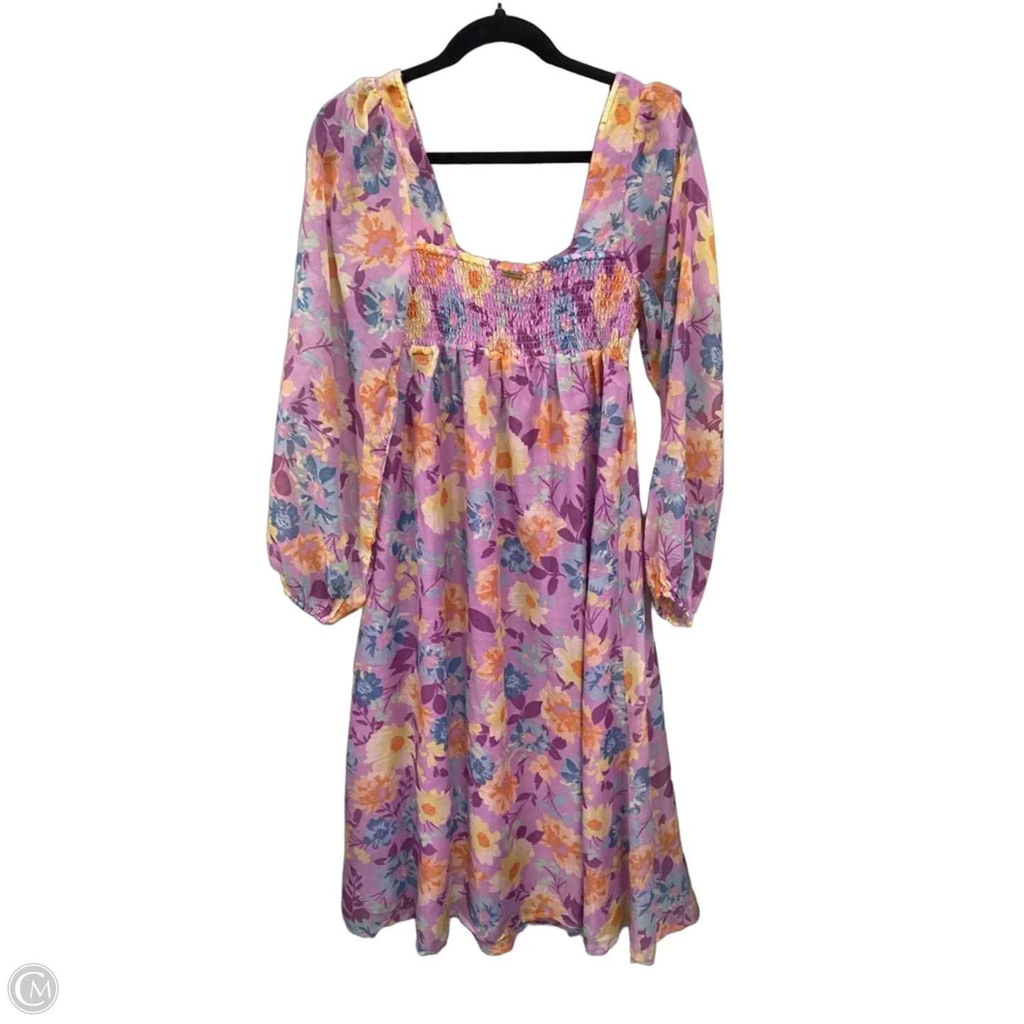 Dress Casual Midi By Billabong In Purple, Size: S