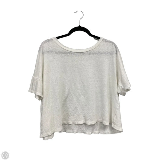 Top Sleeveless By Eileen Fisher In White, Size: M
