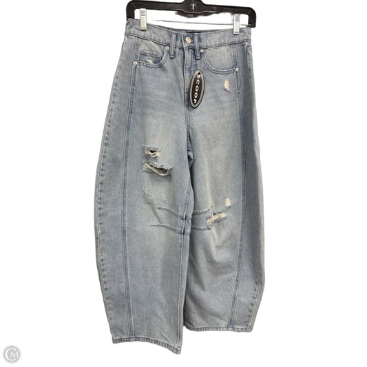 Jeans Wide Leg By Scoop In Blue Denim, Size: 0