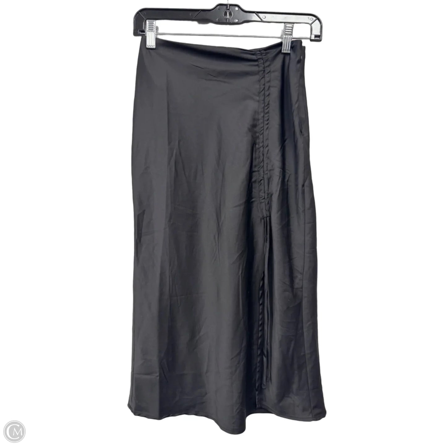 Skirt Midi By Forever 21 In Black, Size: S