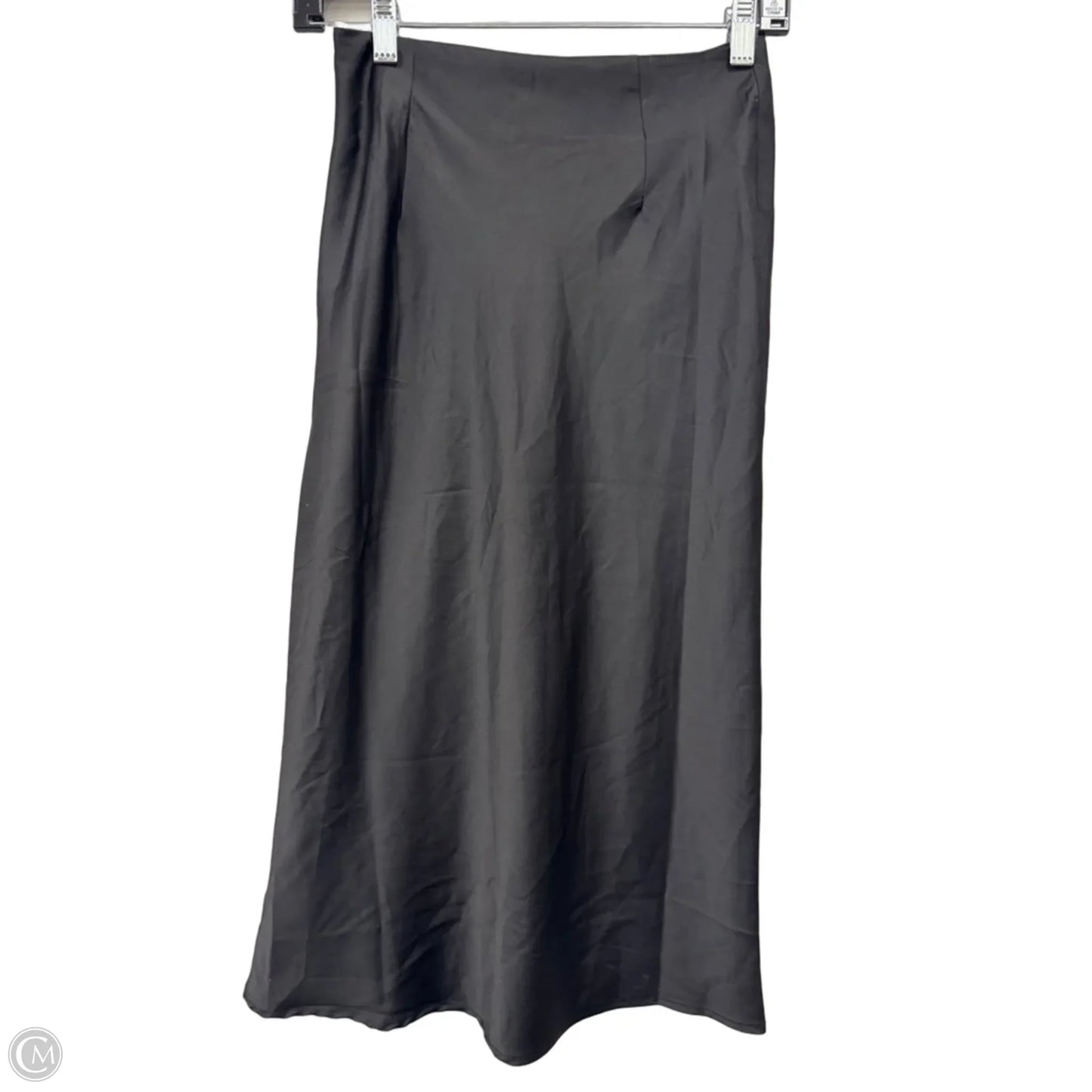 Skirt Midi By Forever 21 In Black, Size: S