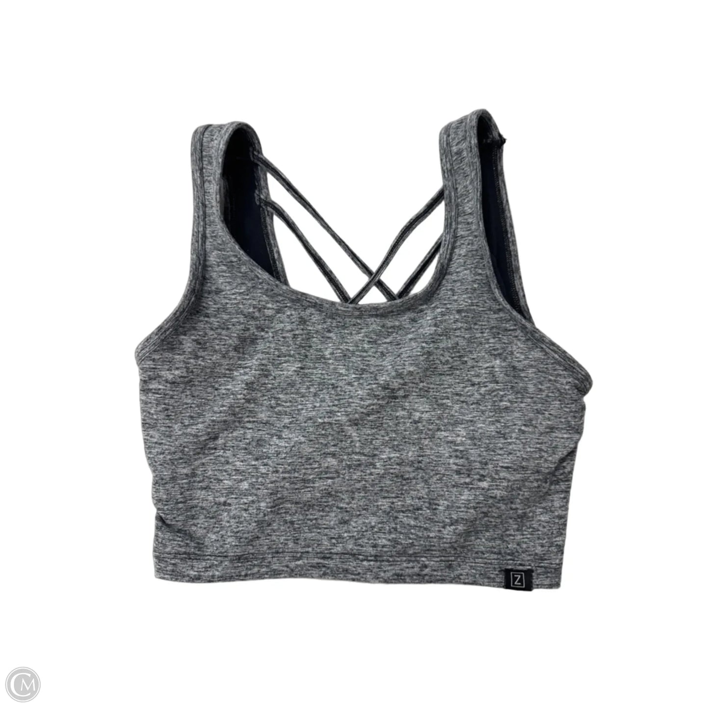 Athletic Bra By Clothes Mentor In Grey, Size: S