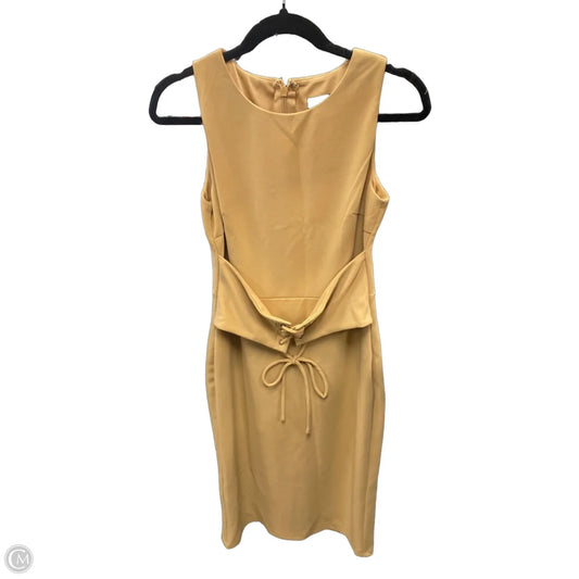 Dress Casual Midi By Lulus In Tan, Size: M