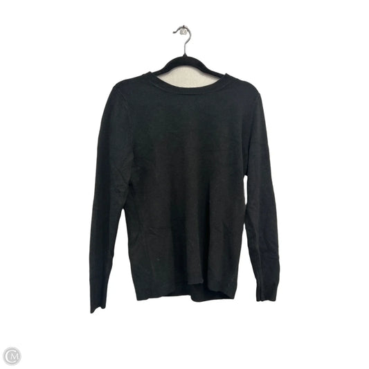 Sweater By Croft And Barrow In Black, Size: M
