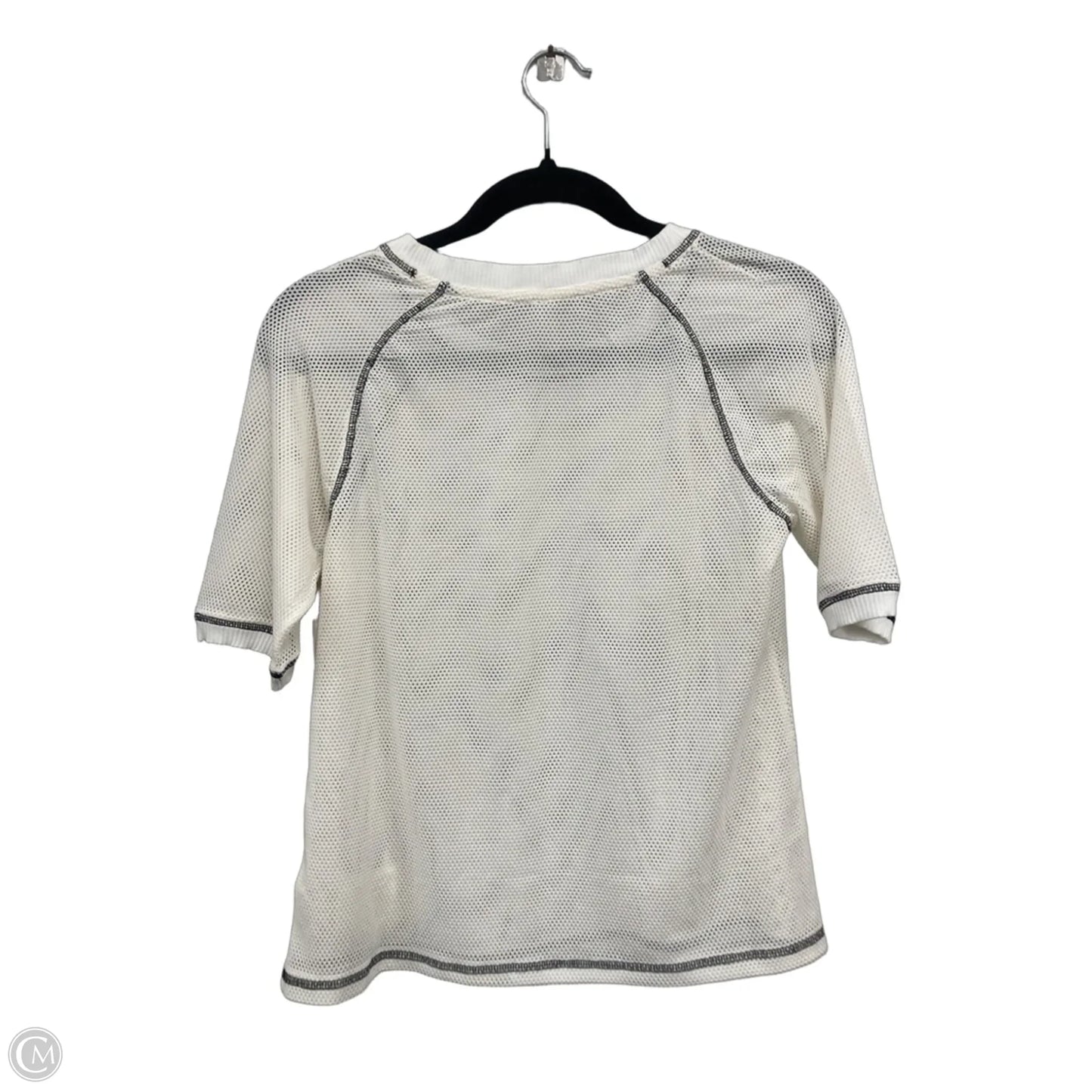 Top Short Sleeve By Free People In Cream, Size: Xs