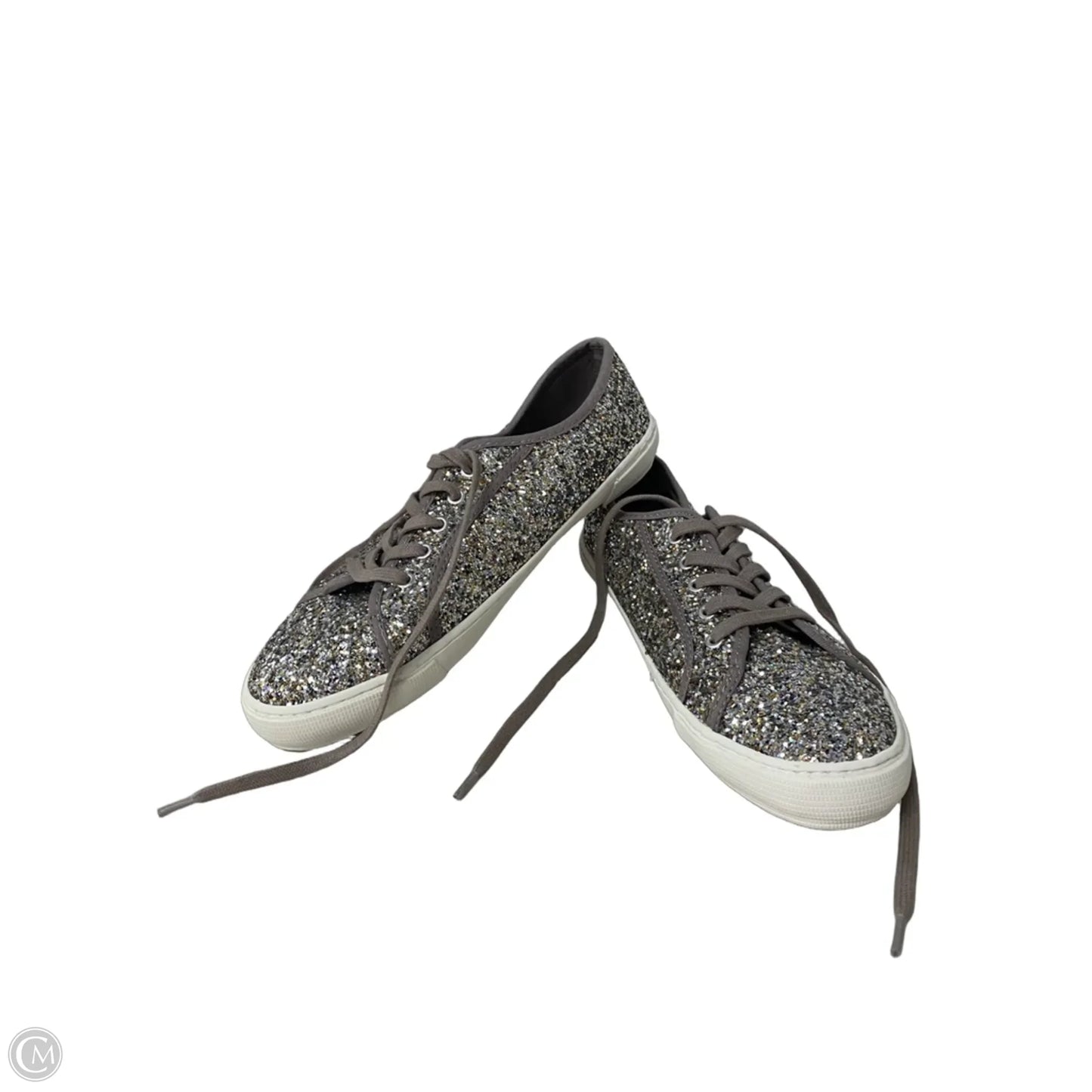 Shoes Sneakers By Old Navy In Gold & Silver, Size: 10