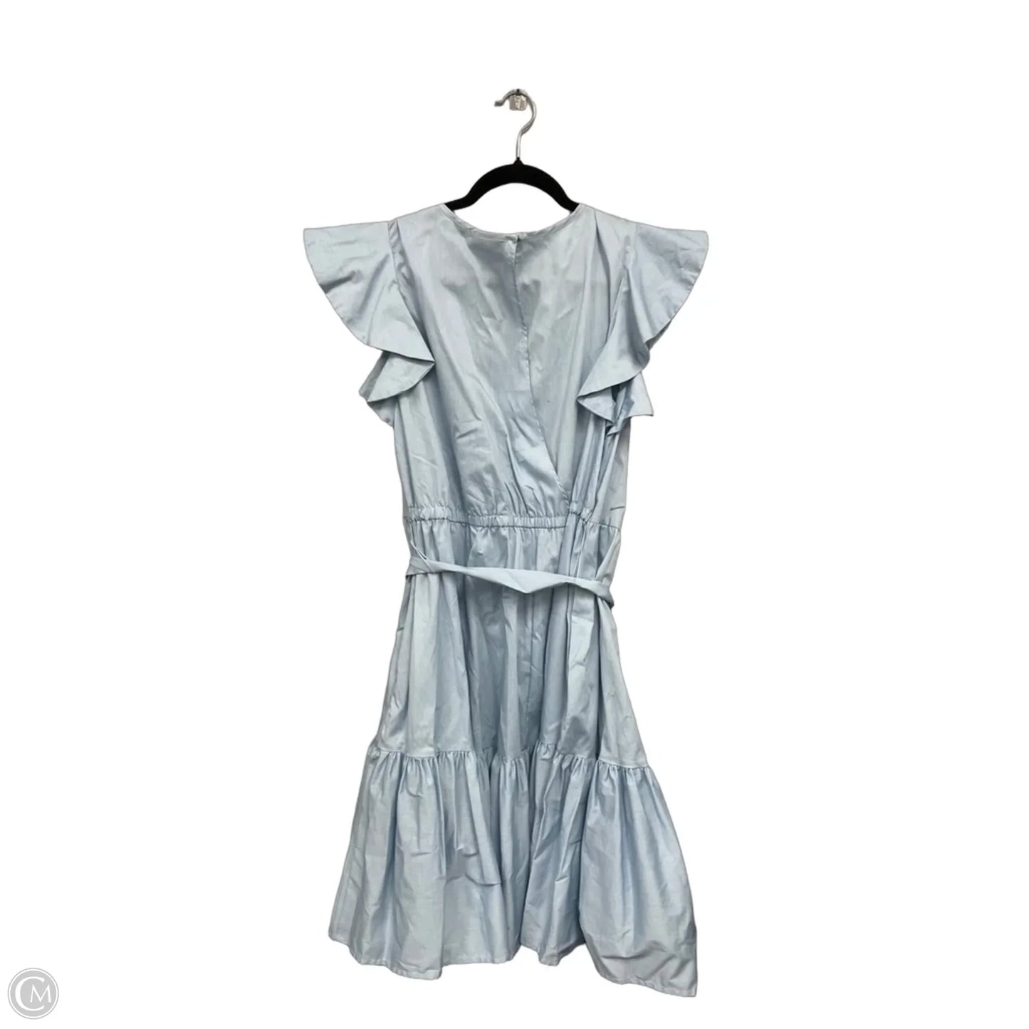 Dress Casual Midi By New York And Co In Blue, Size: Xl