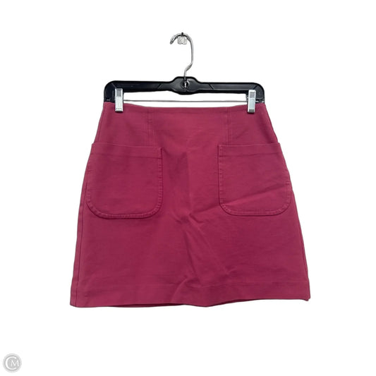 Skirt Mini & Short By Loft In Pink, Size: 4p
