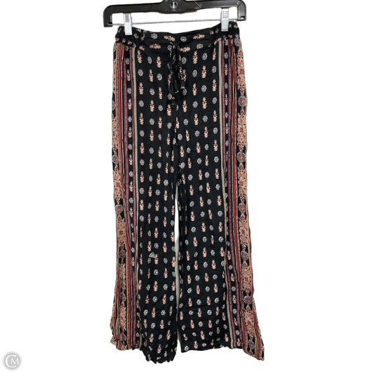Pants Lounge By Angie In Black & Brown, Size: S