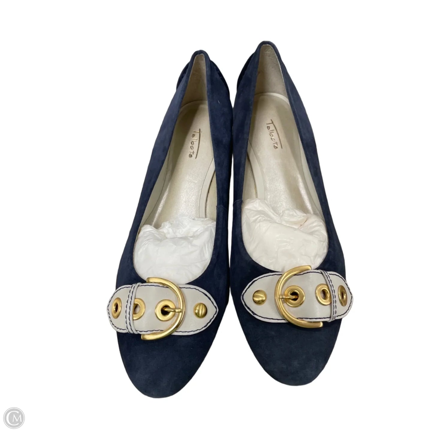Shoes Flats By Talbots In Blue, Size: 9