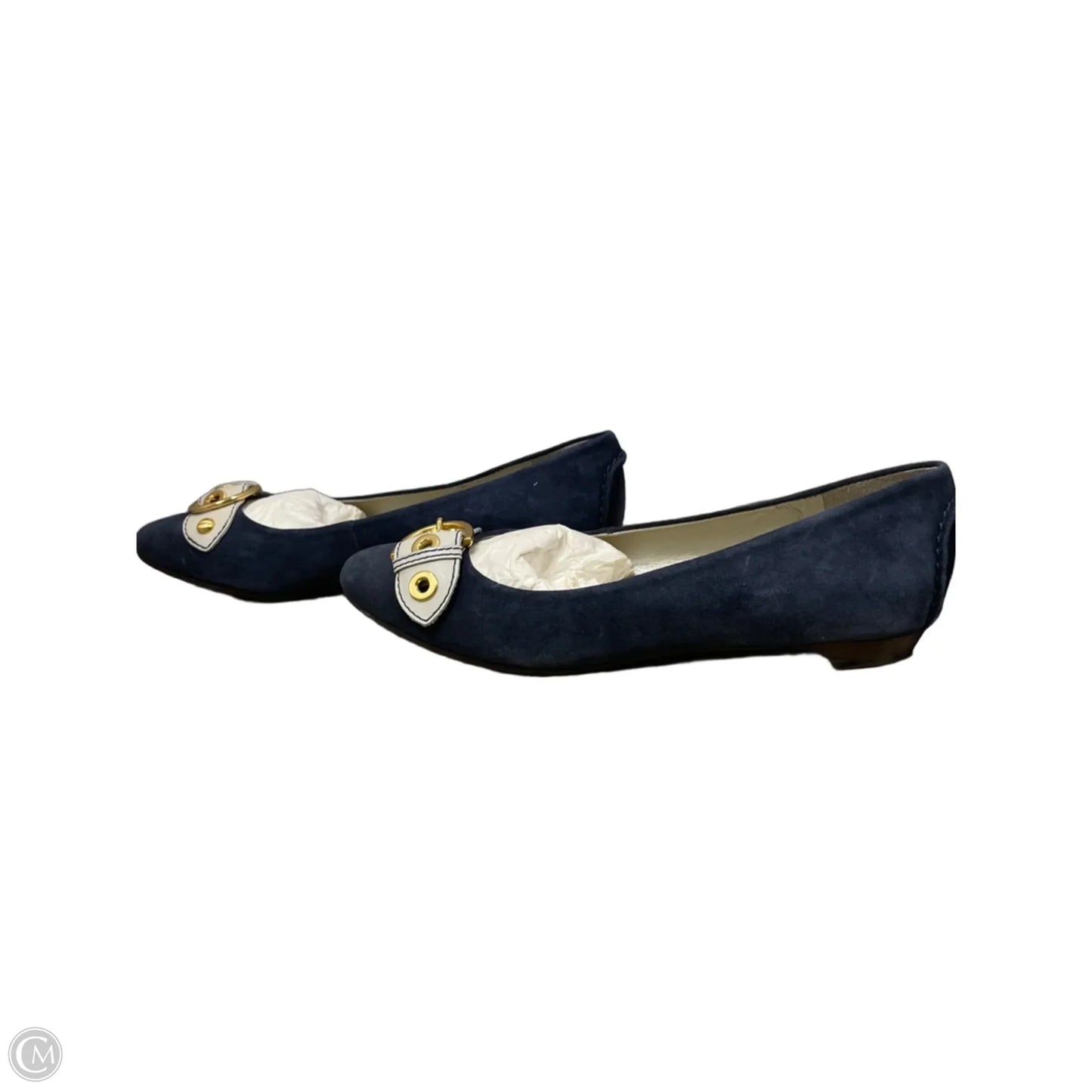 Shoes Flats By Talbots In Blue, Size: 9