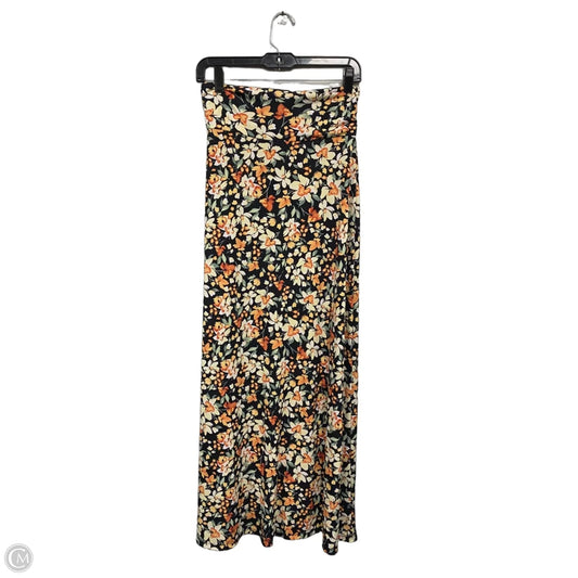 Skirt Maxi By Kaileigh In Floral Print, Size: S