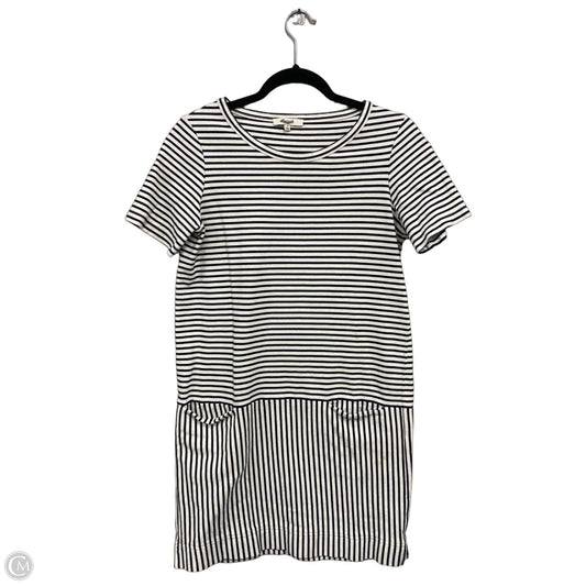 Dress Casual Midi By Madewell In Black & White, Size: S
