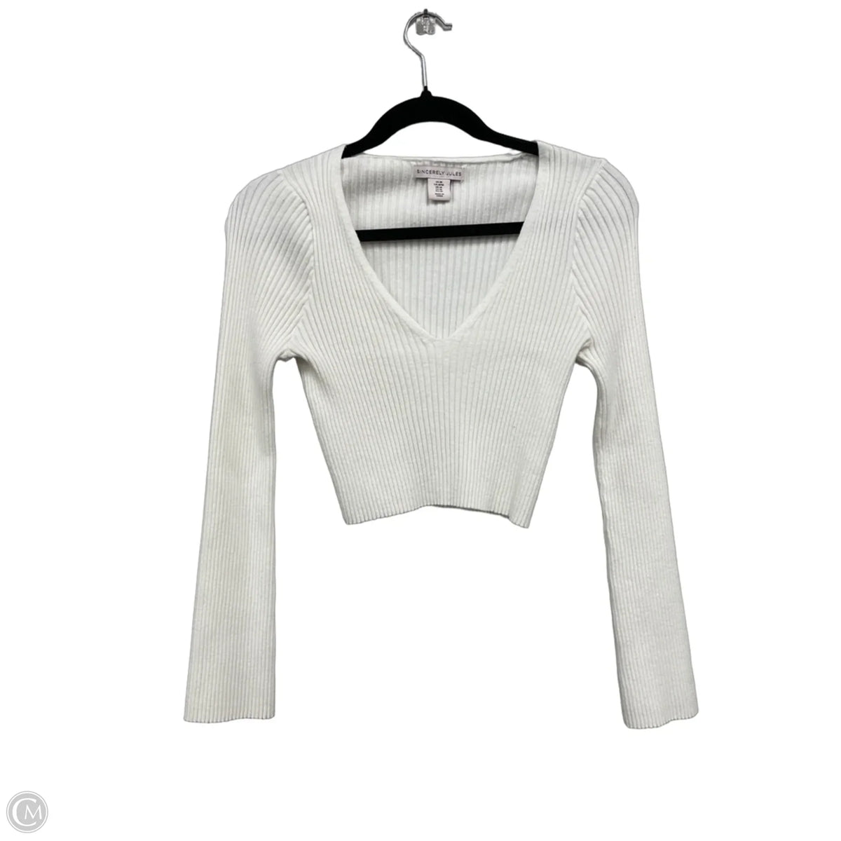 Sweater By Sincerely Jules In White, Size: M