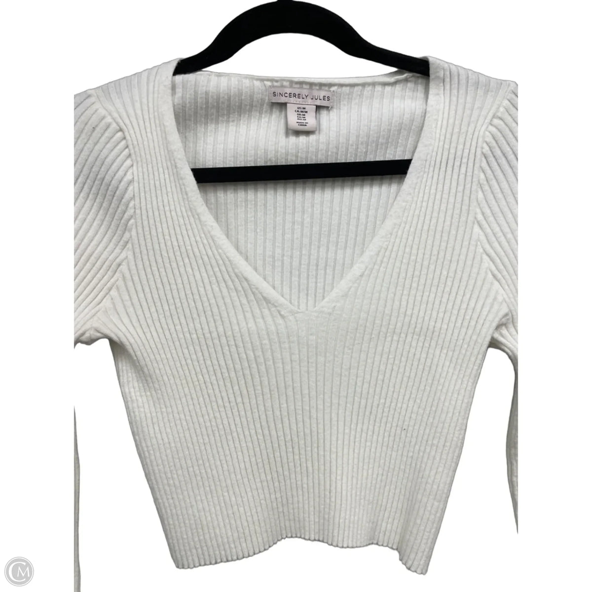 Sweater By Sincerely Jules In White, Size: M