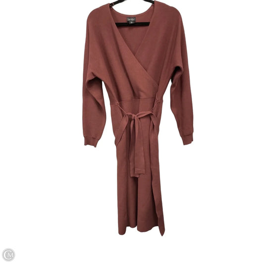 Dress Sweater By Nicole By Nicole Miller In Copper, Size: M
