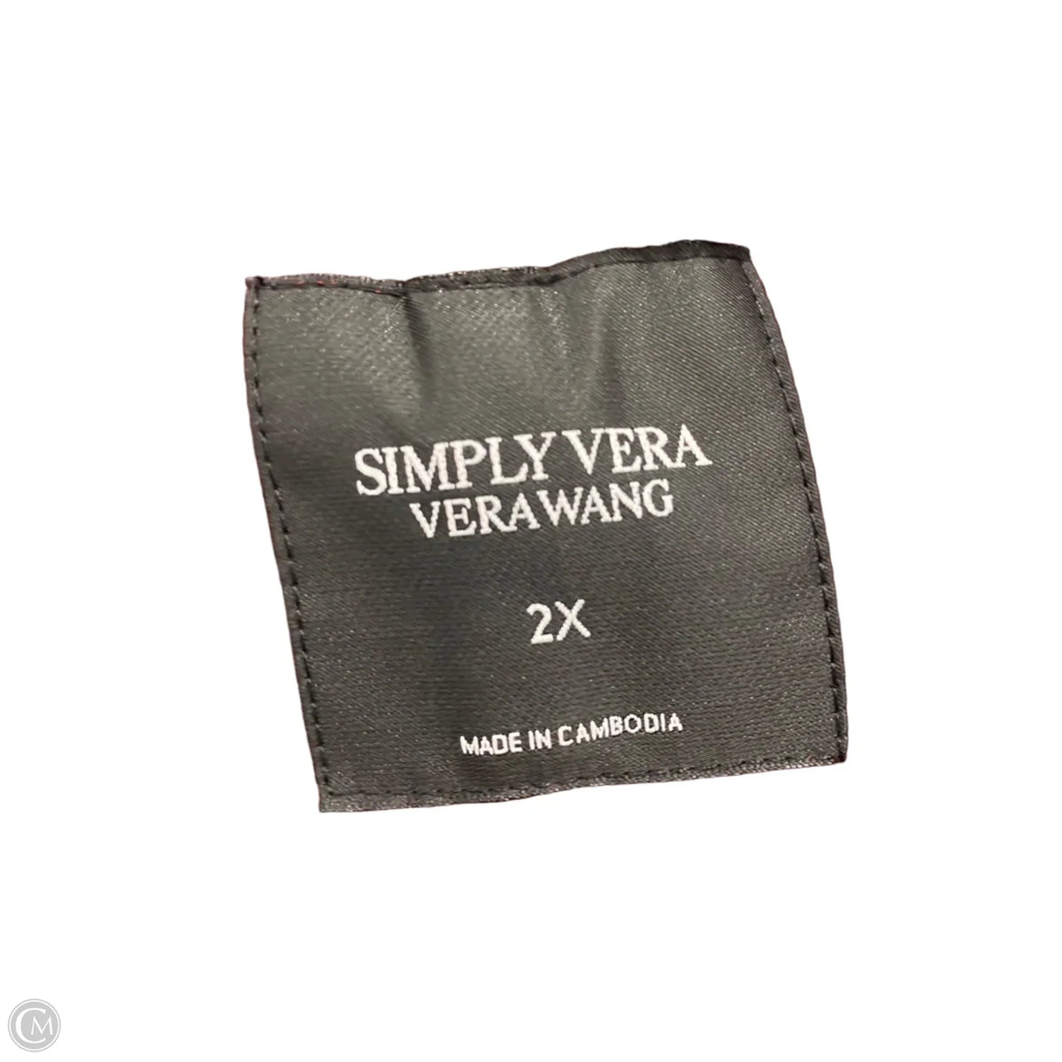 Jacket Other By Simply Vera In Maroon, Size: 2x