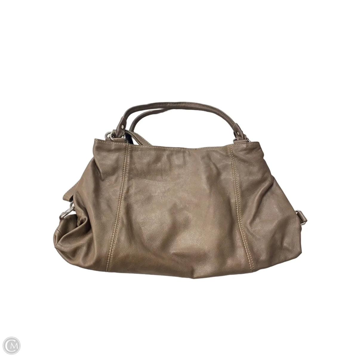 Handbag Leather By Cmb, Size: Medium