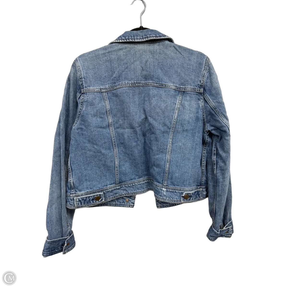 Jacket Denim By American Eagle In Blue Denim, Size: Xl