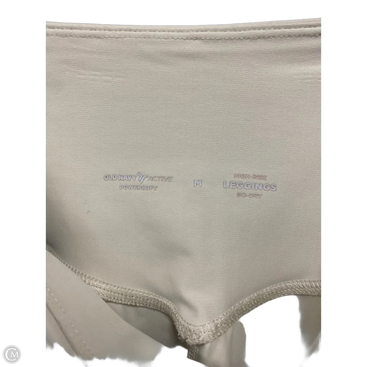 Athletic Pants By Old Navy In Cream, Size: M