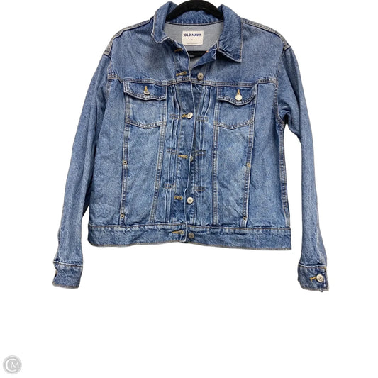 Jacket Denim By Old Navy In Blue Denim, Size: L