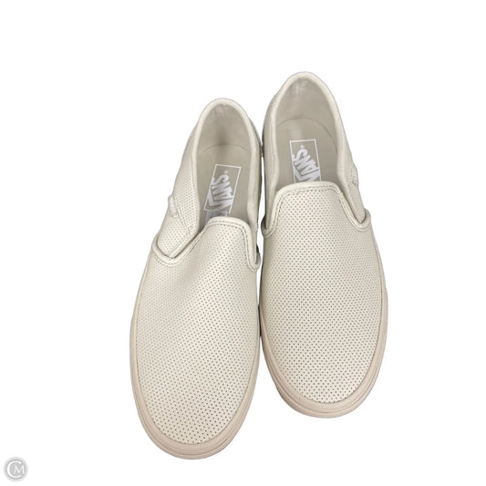 Shoes Flats By Vans In Beige, Size: 8.5