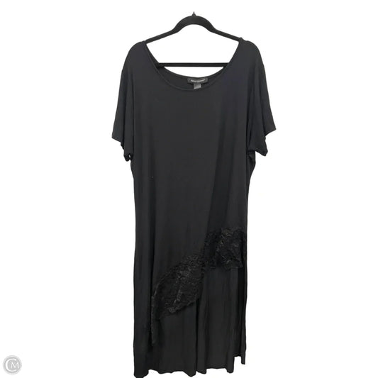Dress Casual Maxi By Ashley Stewart In Black, Size: 14