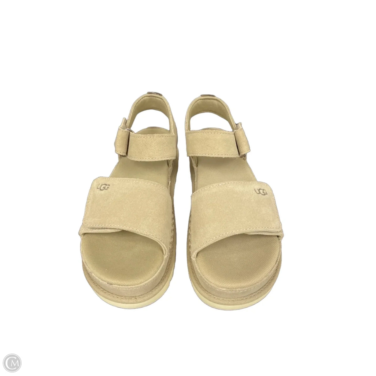Shoes Flats By Ugg In Beige, Size: 6
