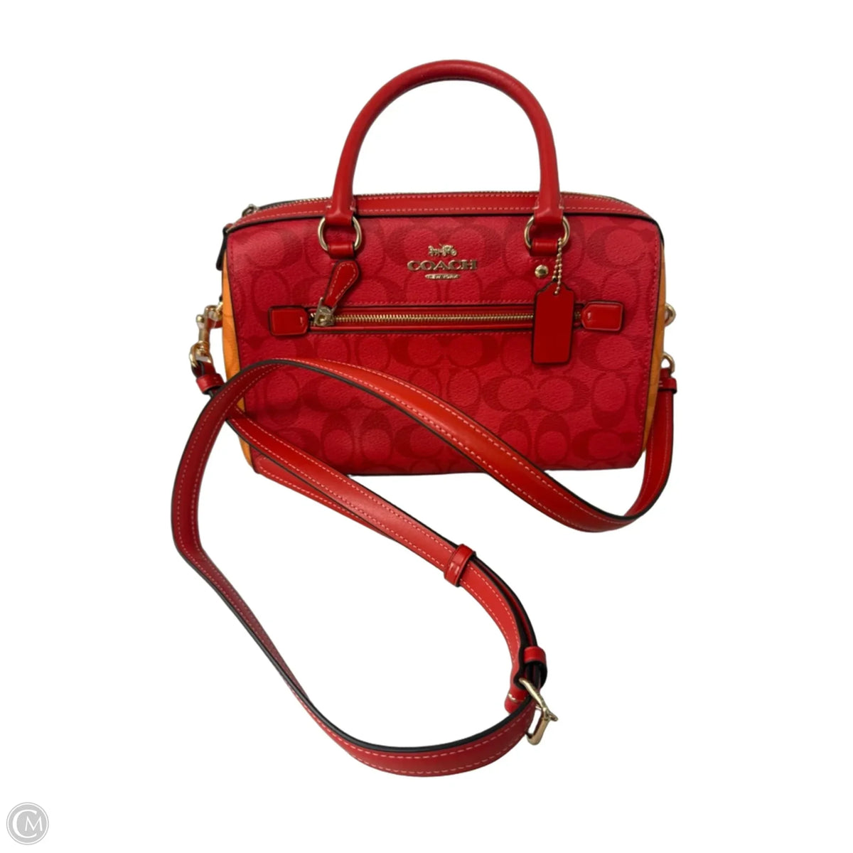 Crossbody Designer By Coach, Size: Medium